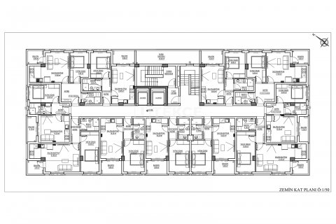 آپارتمان در Antalya ، ترکیه 1 خوابه ، 47 متر مربع. شماره 211718 - 27