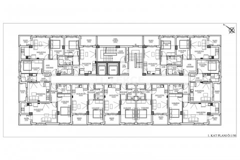 آپارتمان در Antalya ، ترکیه 1 خوابه ، 47 متر مربع. شماره 211718 - 29
