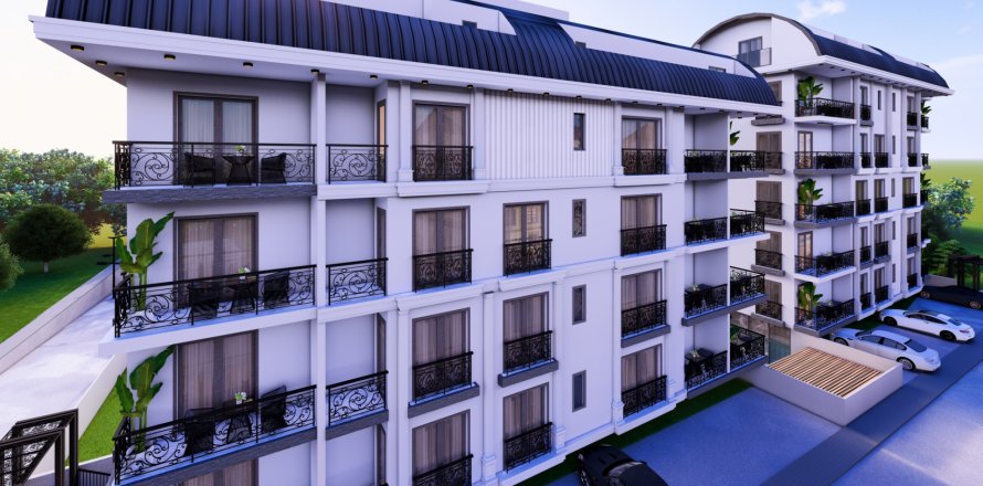 2+1 Lägenhet i Alanya, Antalya, Turkiet Nr. 185788