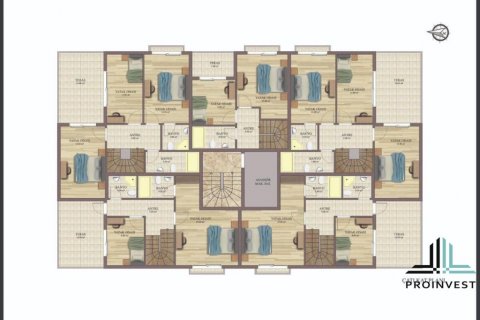 آپارتمان در  Antalya ، امارات متحده عربی 75 متر مربع.  شماره 186312 - 11