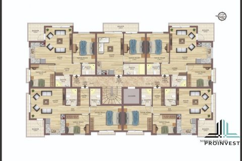 آپارتمان در  Antalya ، امارات متحده عربی 75 متر مربع.  شماره 186312 - 12