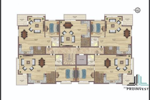 آپارتمان در  Antalya ، امارات متحده عربی 75 متر مربع.  شماره 186312 - 10