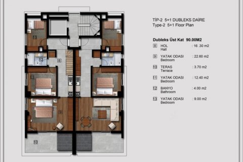 Daire   Antalya, Türkiye №186309 - 22
