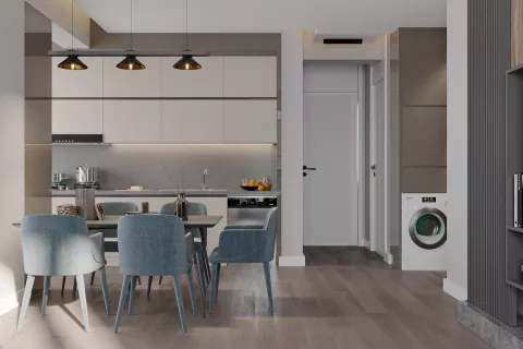 1+1 Lägenhet  i Kepez, Canakkale, Turkiet Nr. 183543 - 12