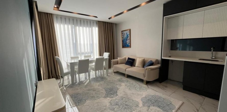 Квартира  3-х ком. в Махмутларе, Анталья, Турция №194156