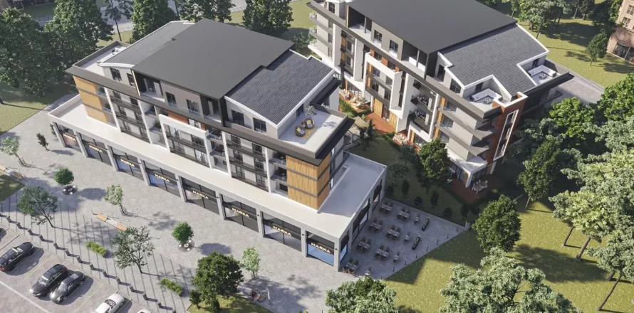 آپارتمان در  Aegean Region ، ترکیه 1 خوابه ، 65 متر مربع.  شماره 189561