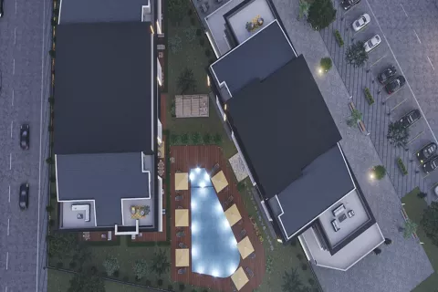 آپارتمان در  Aegean Region ، ترکیه 1 خوابه ، 65 متر مربع.  شماره 189561 - 11