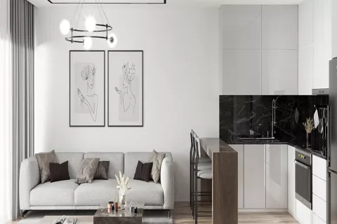 آپارتمان در  Aegean Region ، ترکیه 1 خوابه ، 65 متر مربع.  شماره 189561 - 20