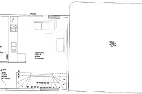 آپارتمان در  Aksu ، ترکیه 3 خوابه ، 168 متر مربع.  شماره 189530 - 18