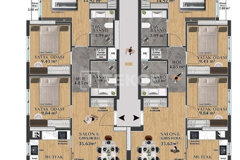 3+1 Wohnung in Antalya, Türkei Nr. 161863 - 28