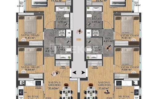 3+1 Wohnung in Antalya, Türkei Nr. 161863 - 29
